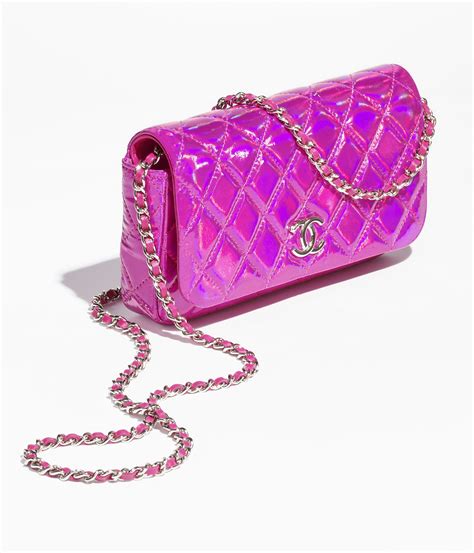 portefeuille chaine chanel|Clutch with chain .